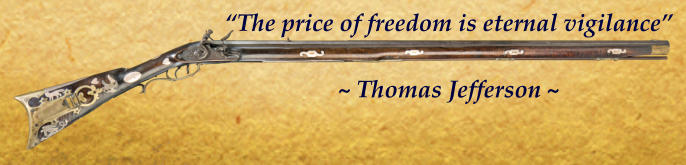 ~ Thomas Jefferson ~ “The price of freedom is eternal vigilance”
